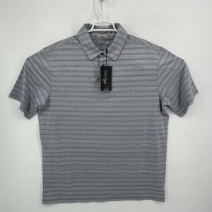 Walter Hagen Shirt Men's XL Performance Golf Polo Gray 11 Majors Short Sleeve